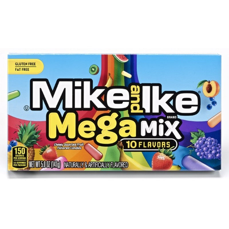 Mike & Ike - Mega Mix Theatre Box (141g) - theschweetplug.com