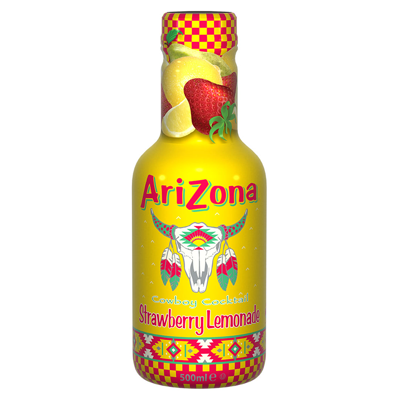 AriZona Cowboy Cocktail Strawberry Lemonade (500ml)