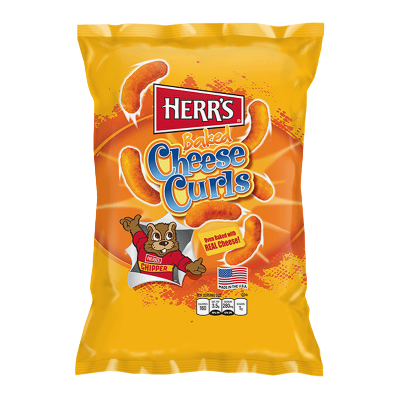 Herr's Baked Cheese Curls (198g)