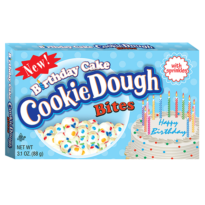 Birthday Cake Cookie Dough Bites (88g) - theschweetplug.com