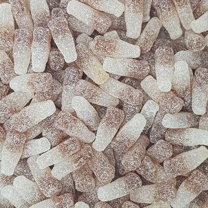 Fizzy Cola Bottles 100g - theschweetplug.com