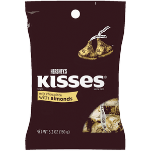 Hershey's Kisses Milk Chocolate with Almonds (150g)