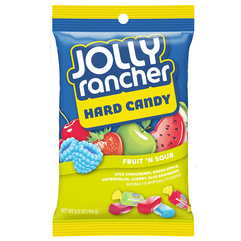 Jolly Rancher Hard Candy Fruit n Sour Bag (185g)