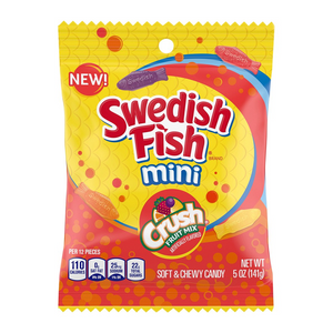 Swedish Fish Mini Crush Fruit Mix (141g)