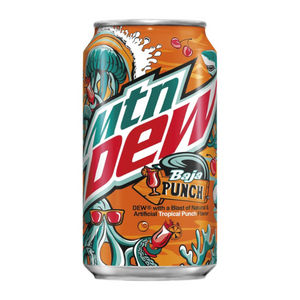 Mountain Dew Limited Edition Baja Punch (355ml)