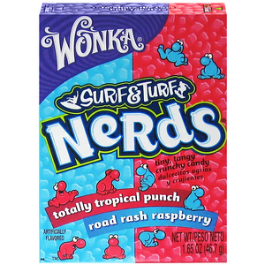 Nerds Surf & Turf Raspberry & Tropical Punch (47g)