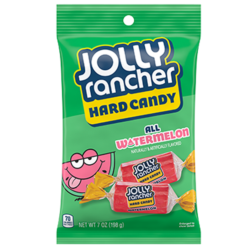 Jolly Rancher All Watermelon Hard Candy (198g) - theschweetplug.com