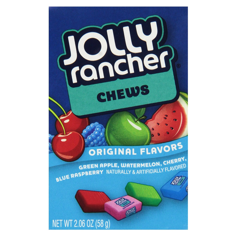 Jolly Rancher Chews Original Fruit (58g) - theschweetplug.com