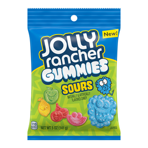 Jolly Rancher Sour Gummies Peg Bag - 5oz (142g) - theschweetplug.com