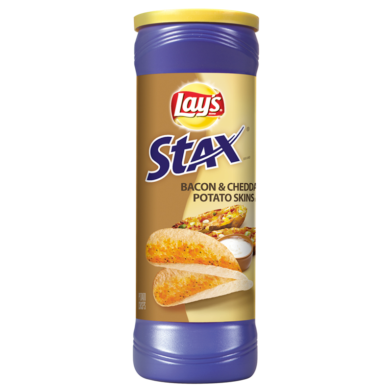 Stax Bacon & Cheddar Potato Skin (156g)
