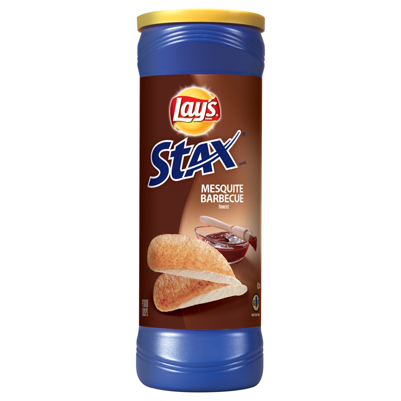 Stax Potato Chips Mesquite Barbecue (156g)