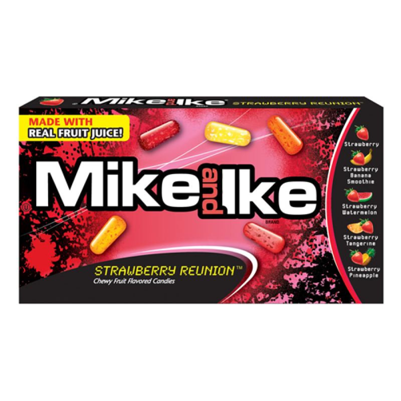 Mike and Ike Strawberry Reunion (141g) - theschweetplug.com