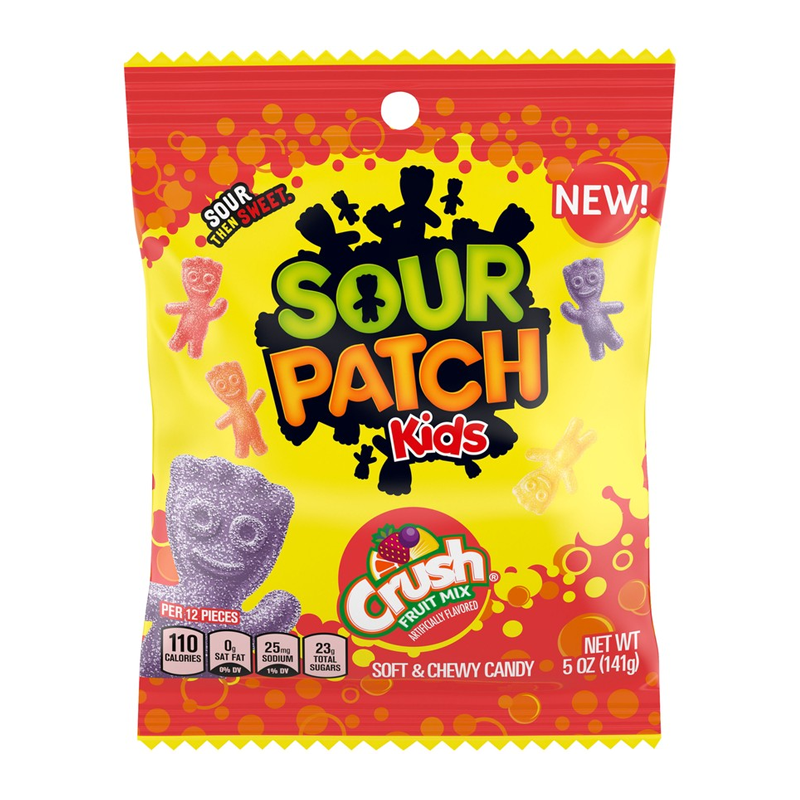 Sour Patch Kids Crush Fruit Mix (141g)