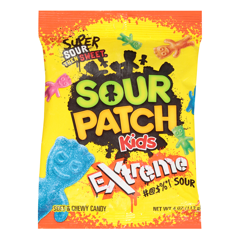 Sour Patch Kids Extreme Peg Bag (113g) - theschweetplug.com