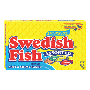 Swedish Fish Assorted Flavours Theatre Box (99g) - theschweetplug.com
