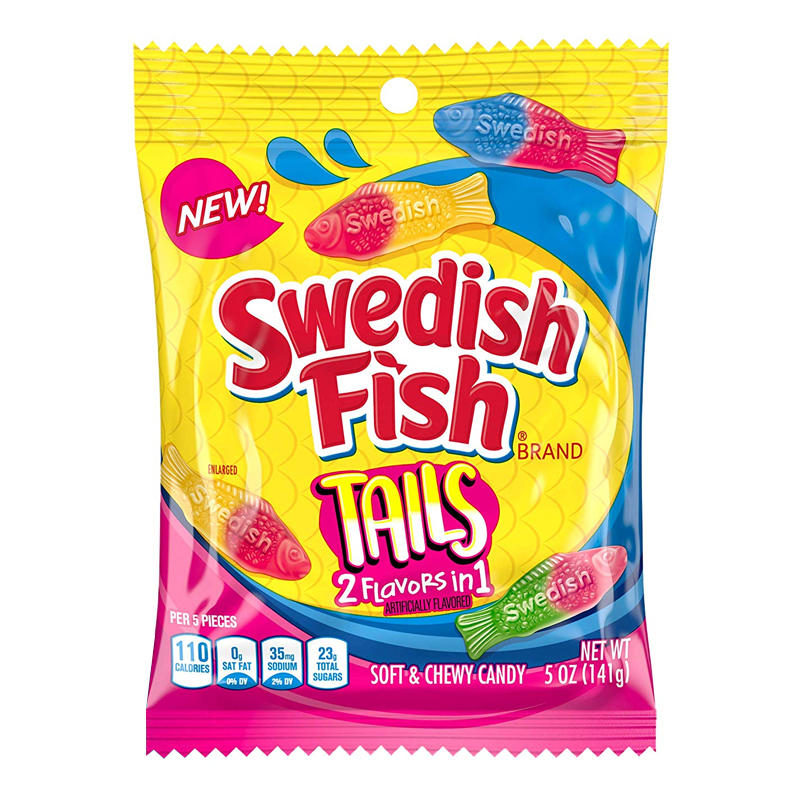 Swedish Fish Tails (141g)